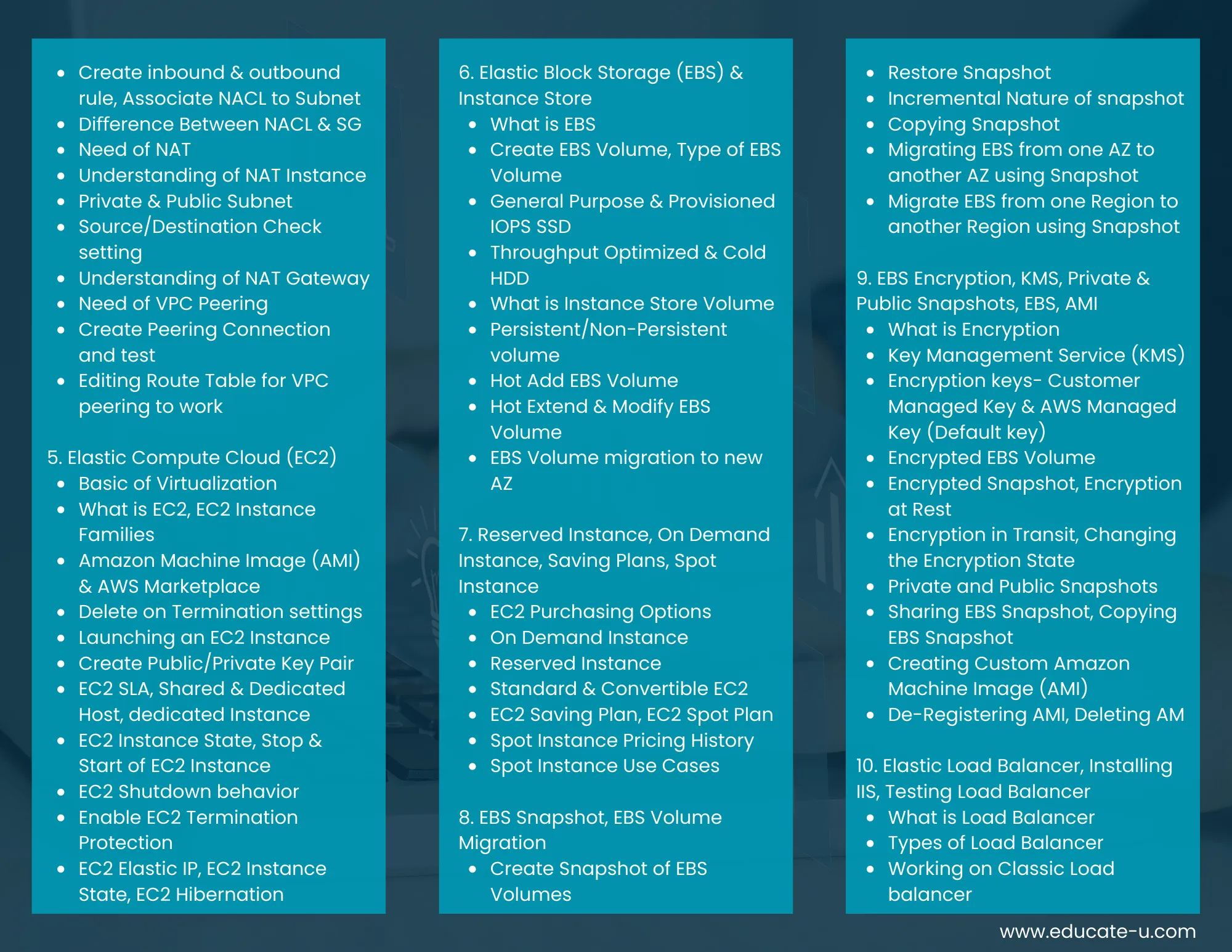 AWS Mastery Course Trifold (1)