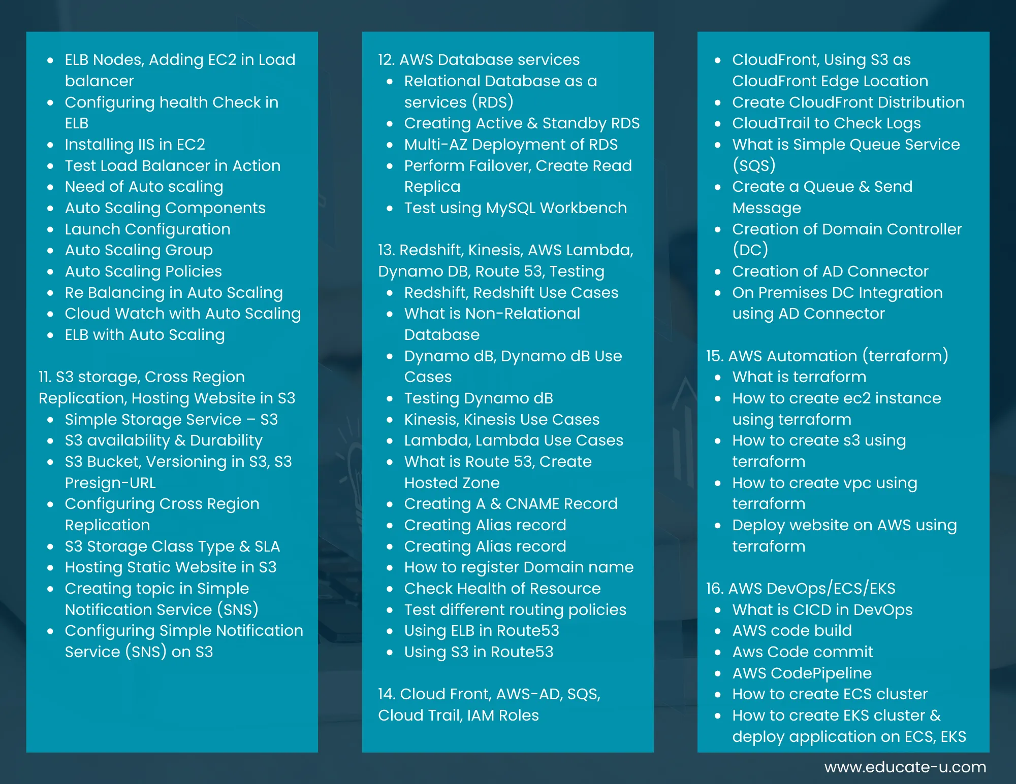 AWS Mastery Course Trifold (2)